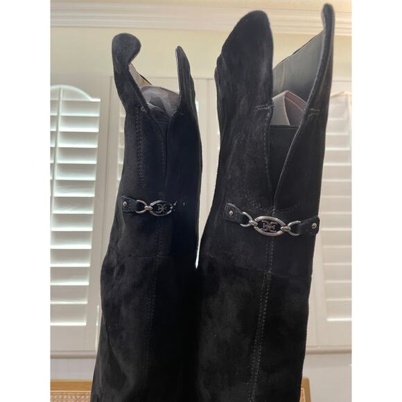 Sam Edelman Women's Shea Over the Knee Boots Black Suede Size 9 NWOB Luxe Boot - Picture 9 of 14